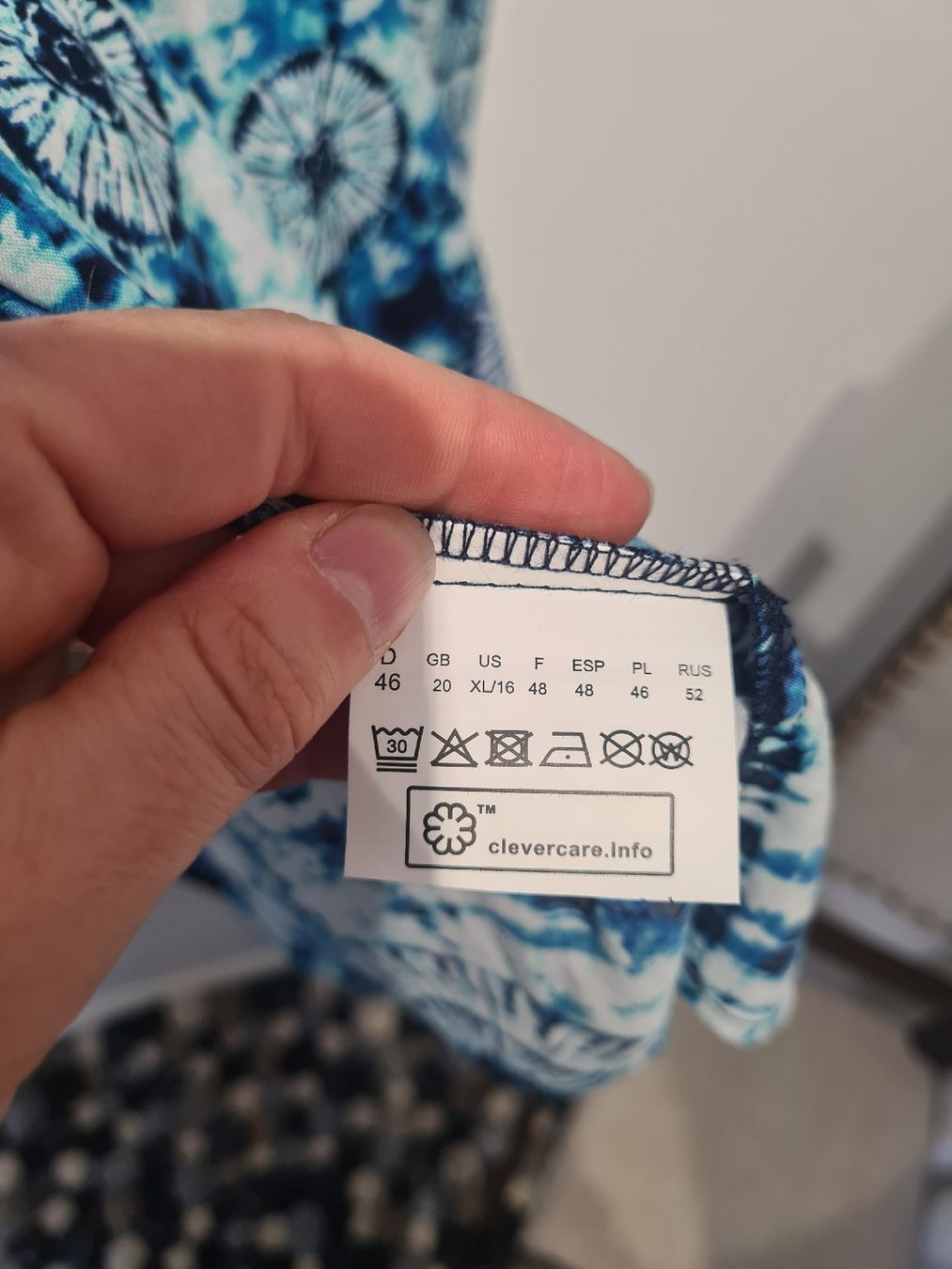 Camicette: Leichtes Sommer Oberteil mit Ethno-Muster Gr. 46 – Nuovo (secondo la descrizione) da Adligenswil venduto da FriedasWelt 1