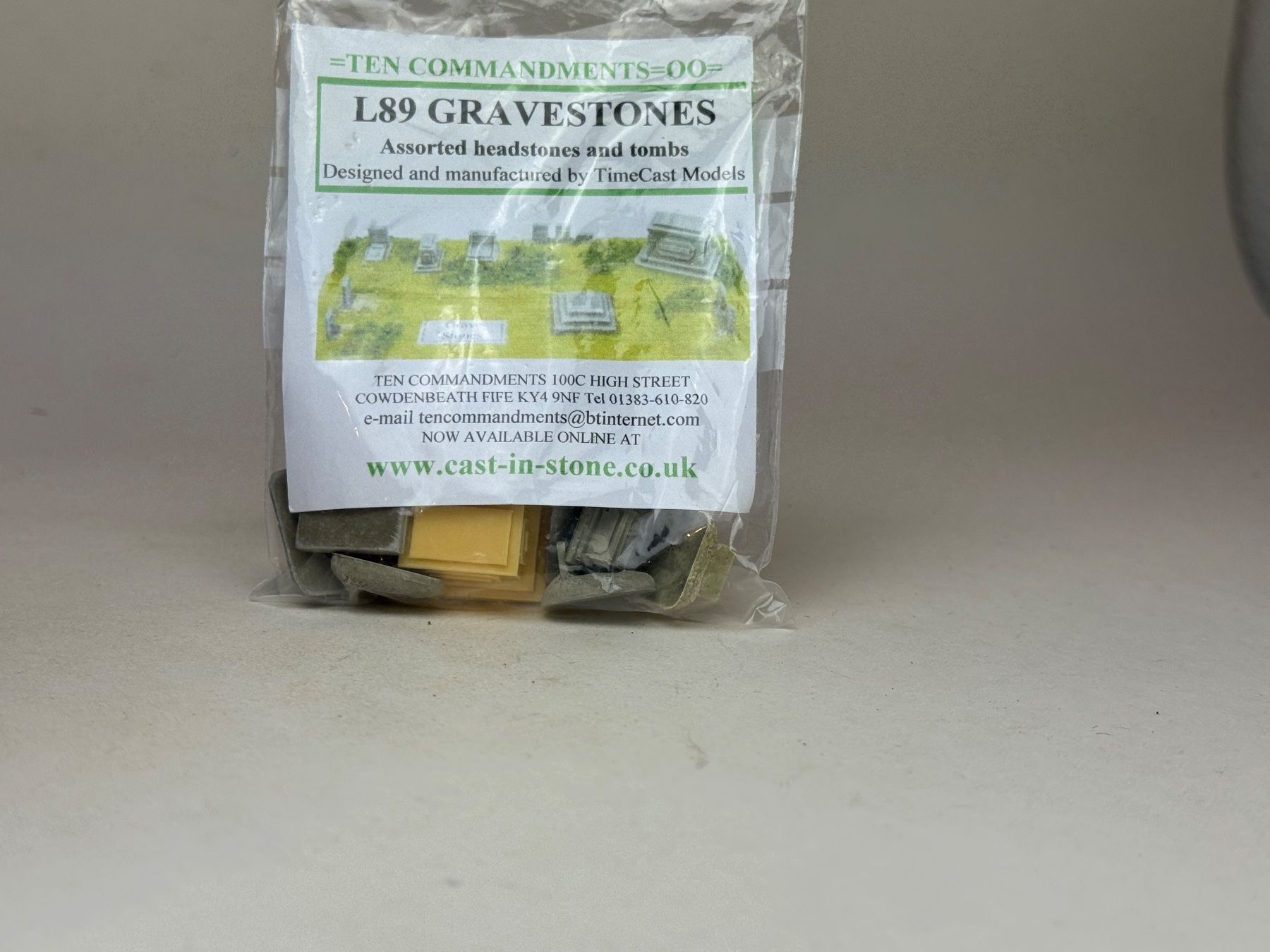 Modellini di ferrovie: GB1- Time Cast Models Grabsteine – Usato da Elm venduto da Wikmtz