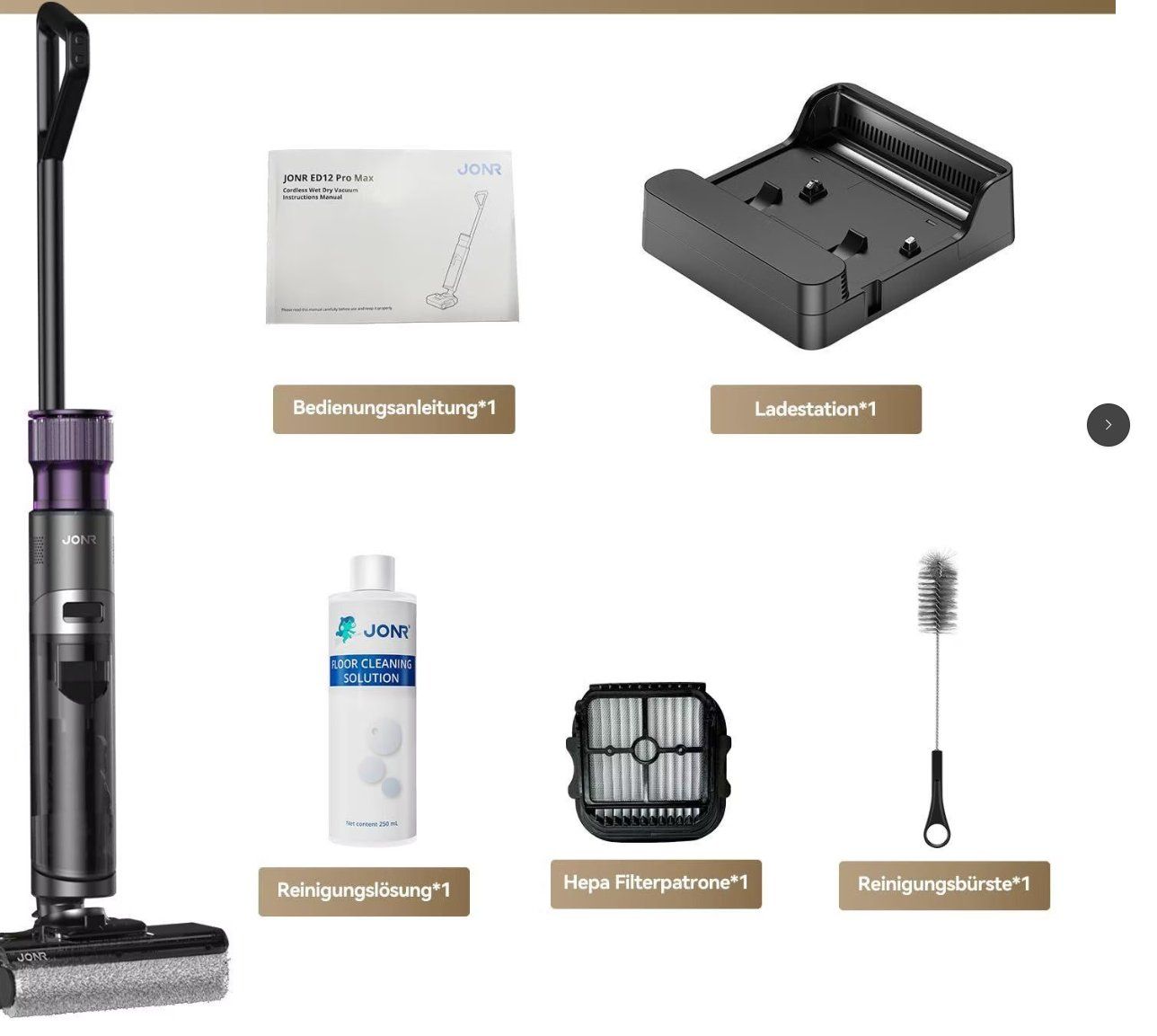 Aspirapolveri & Accessori: Jonr ED12 Pro Max (Neu) – Nuovo e nell'imballaggio originale da Wildegg venduto da mlit 1