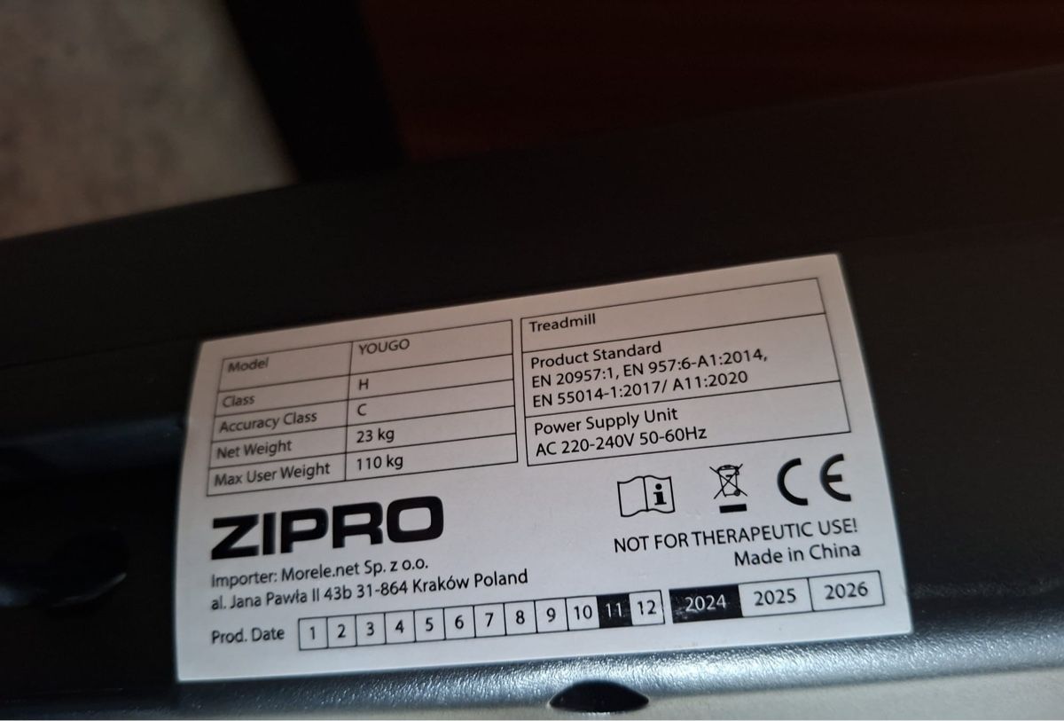 Hometrainer: Zipro Laufband – Nuovo (secondo la descrizione) da Safnern venduto da Peter071 4