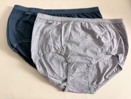SLOGGI, Midi Slip BASIC, Grösse 46, 2 Stück in Grau + Grün