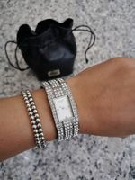 ✨️ D&G Damenuhr Swarovski Silber ✨️
