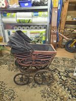 Antiker Puppenwagen / Kinderwagen, Deko, Vintage Style 49