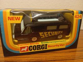 Corgi Toys 424 Security Van - Geldtransporter Oldtimer!