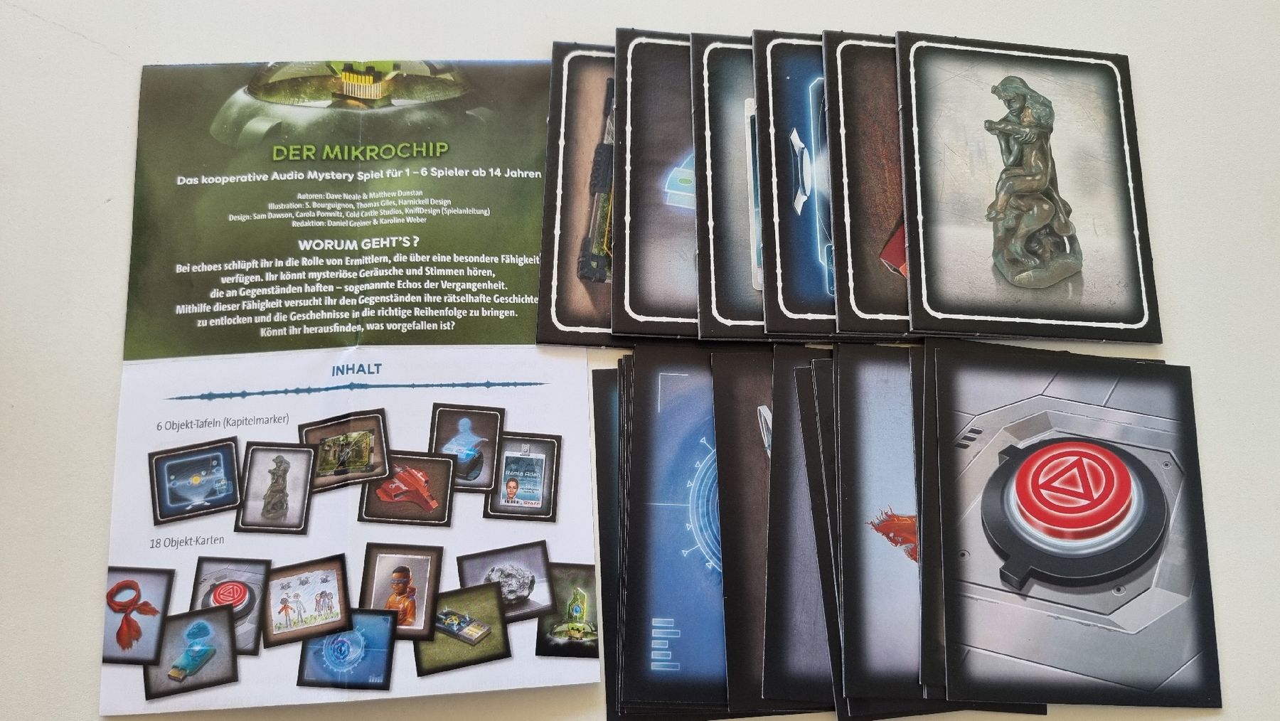 Ravensburger Giochi: echoes - Der Mikrochip – Usato da Wettingen venduto da broetli01 2