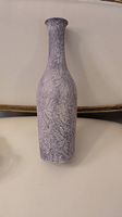 Porzellanvase mit Spitzenmuster, 41 cm