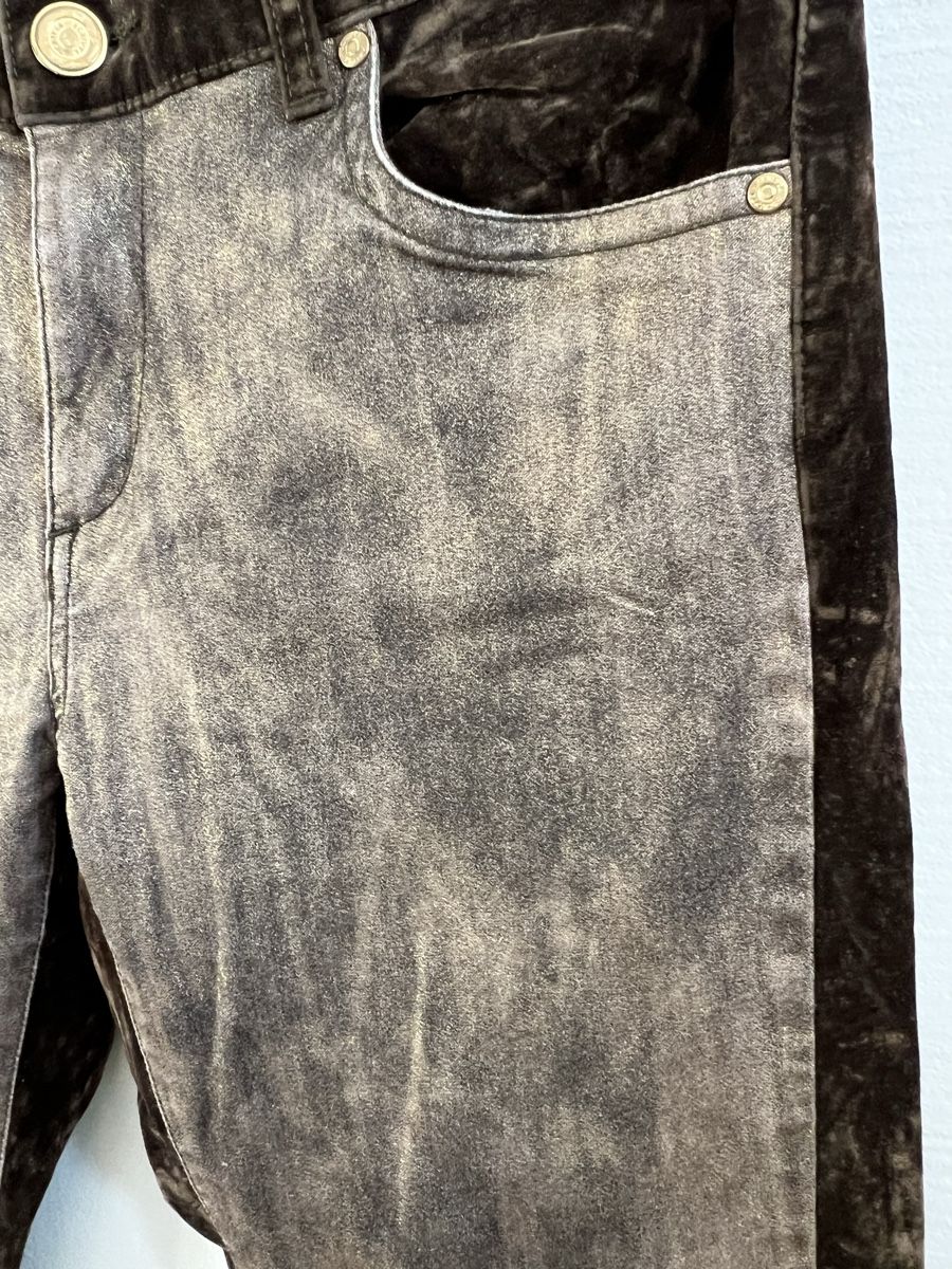 Pantalons: Samthose, Gr. 38, gold oliv – D'occasion à Solothurn par Brini06 2
