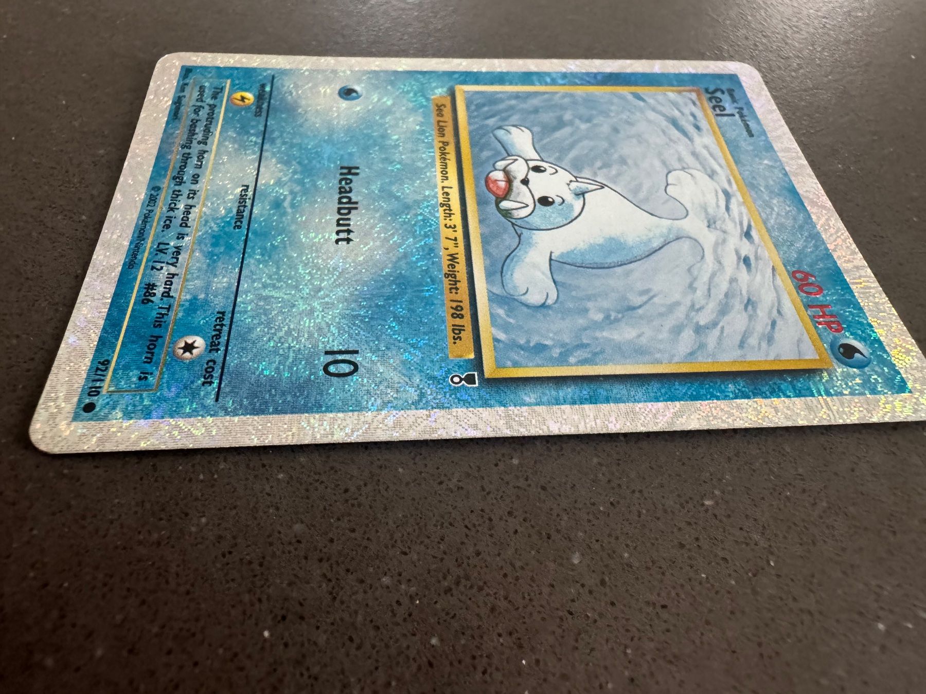 Pokémon Carte collezionabili: Seel - Legendary Collection Reverse Holo - 92/110 – Usato da Cadro venduto da kiks27 3