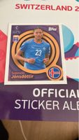 Topps Women's Euro 2025 Sticker - Sveindis Jónsdóttir