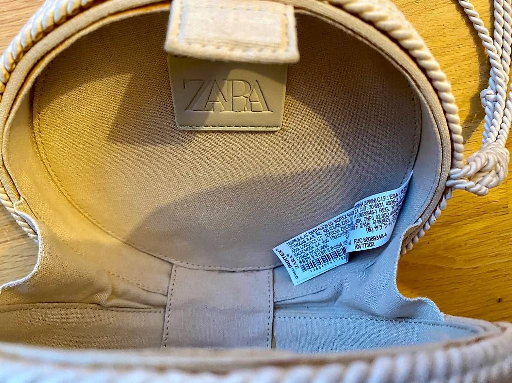 Zara Borse: Zara Korbumhängetasche – Usato da Lachen SZ venduto da kal_87kx 2