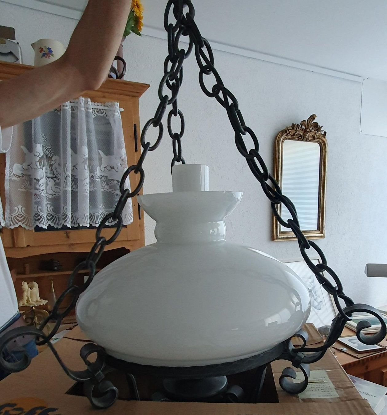 Lampes: Schmiedeisenlampe – Neuf (Voir description) à Widen par dem_tdb9 2