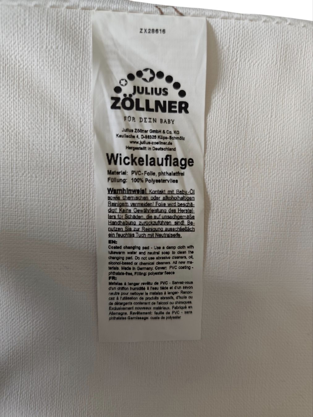Fasciatoi & Accessori: Wickelauflage von Julius Zöllner – Usato da Rickenbach Sulz venduto da anb_b8bm 1