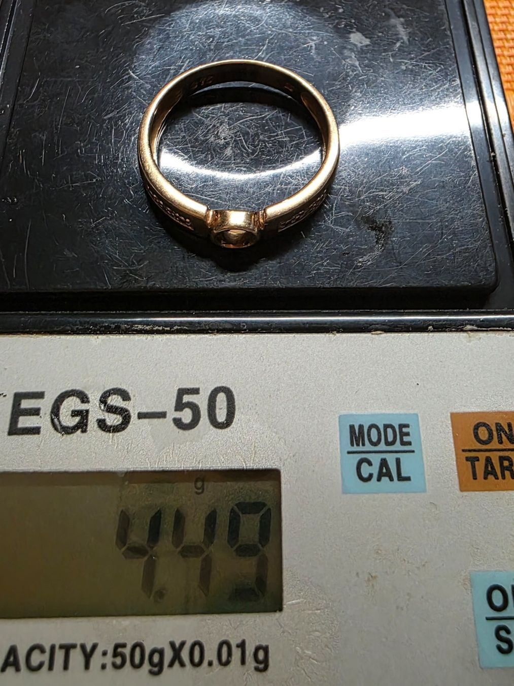 Anelli: GOLD RING 9KARAT 4.48gr OHNE STEIN – Usato da Schönenwerd venduto da 1952kv