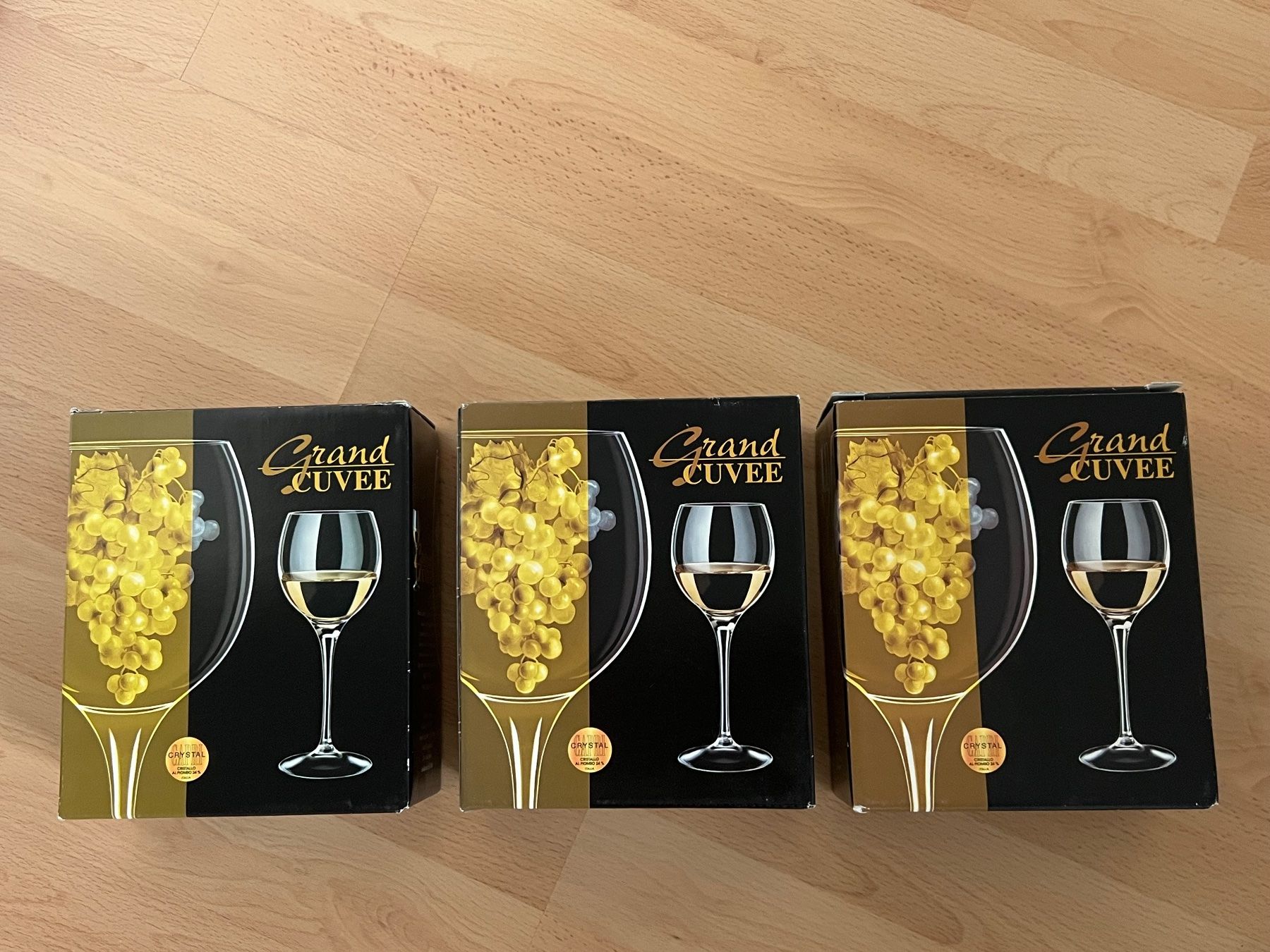 Bicchieri: 6 Weissweingläser a 240ml, neu – Nuovo e nell'imballaggio originale da Dübendorf venduto da Charlie03