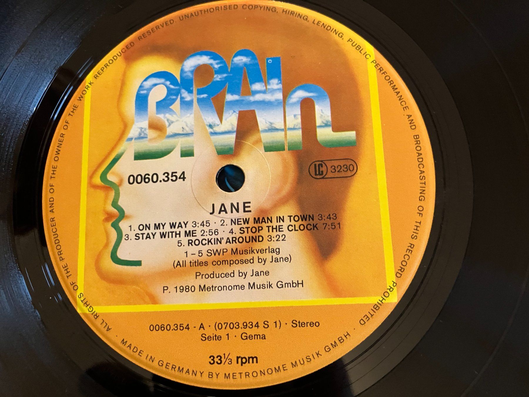 Schallplatten: Jane – Gebraucht aus Aarwangen von Jukebox3 7