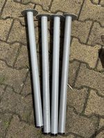 4 Stück Ikea Tschbeine grau