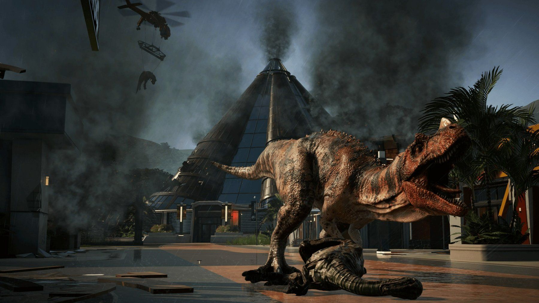 Microsoft Spiele: Jurassic World Evolution  Dinosaurier hautnah  Xb One – Gebraucht aus Schüpfheim von Games_Spielkonsolen 4