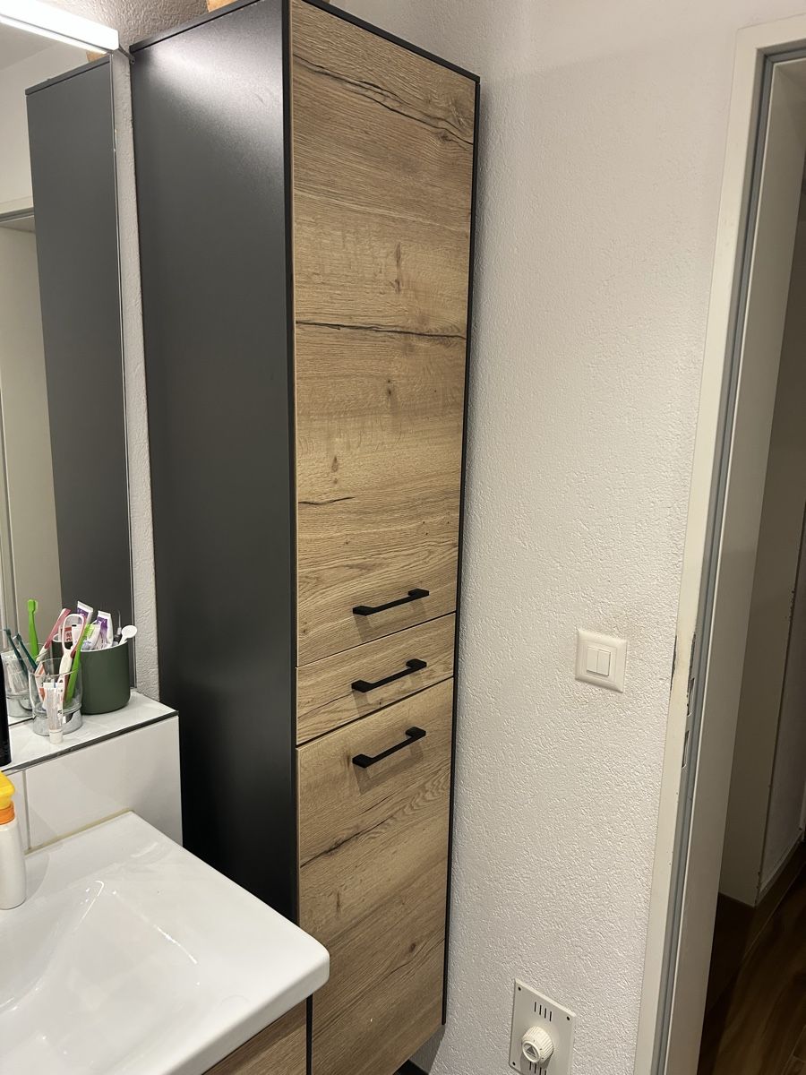 Mobili per bagno: Badezimmermöbel Set Holzoptik gebraucht – Usato da Belp venduto da Pisku 1
