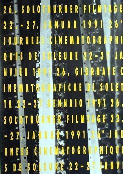 Foto & Immagini: 26. Solothurner Filmtage – Nuovo (secondo la descrizione) da Bern venduto da Vintage-Art-Poster