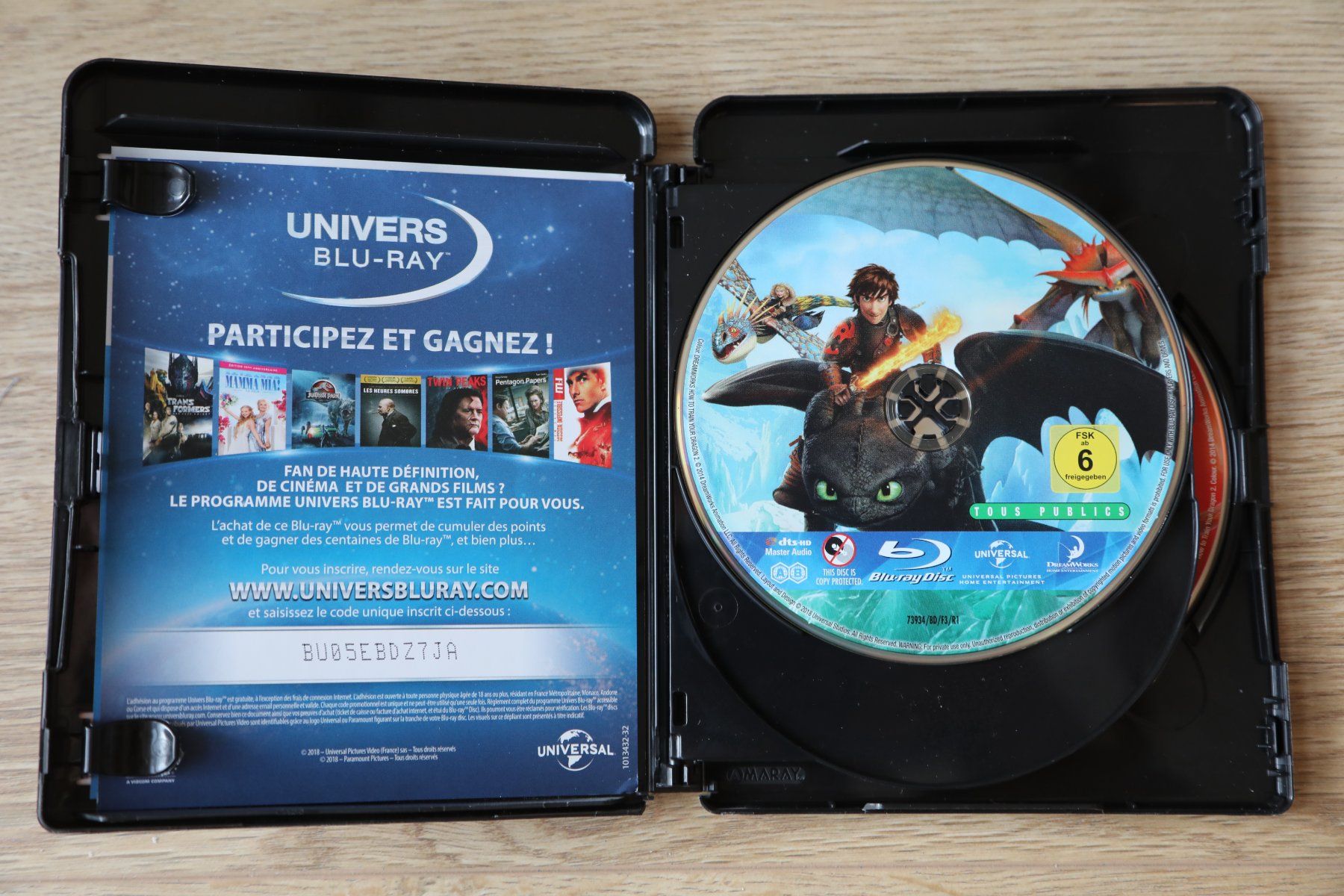 Tutti i DVDs: 4K Bluray DRAGONS 2                  FR EN DE – Usato da Porrentruy venduto da tupatup 3
