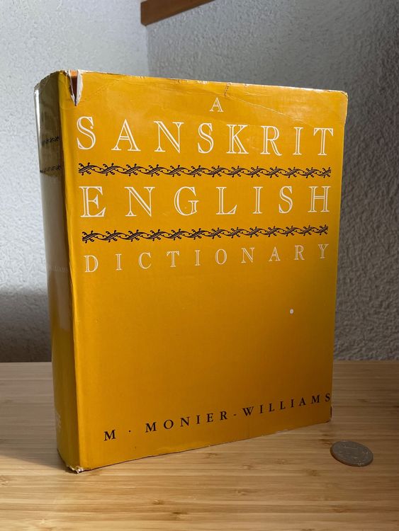 A Sanskrit English Dictionary, by M Monier Williams Kaufen auf Ricardo