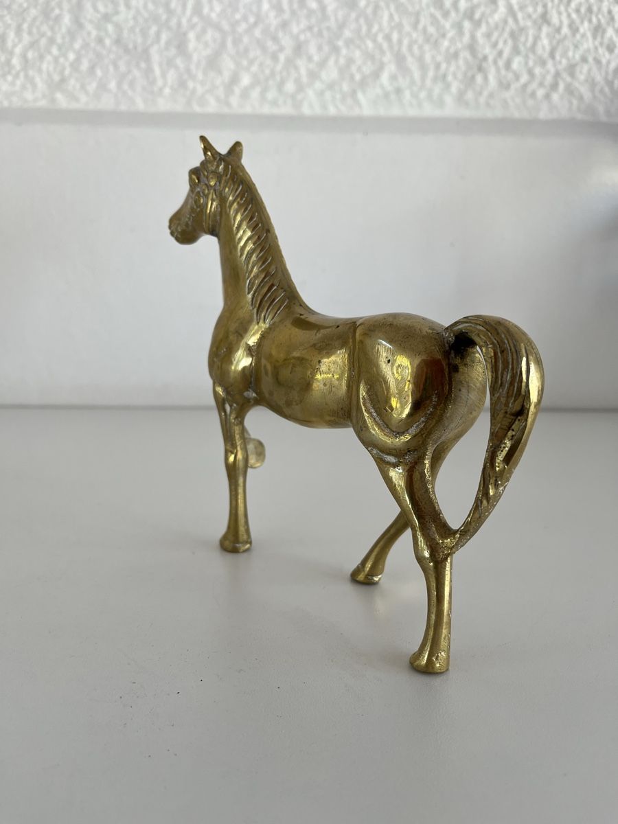 Figuren: Pferd aus Messing – Gebraucht aus Wetzikon ZH von seli03 3
