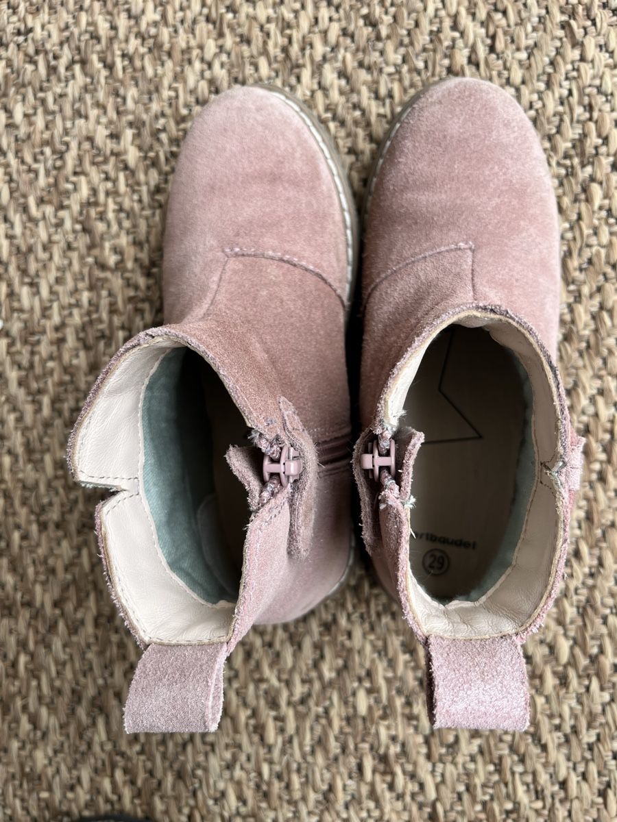 Chaussures filles: Leder Stiefel rosa Grösse 29  – D'occasion à Zollikon par malena82 4