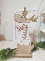 Hirsch Rentier Weihnachtsschmuck Weihnachten Braun