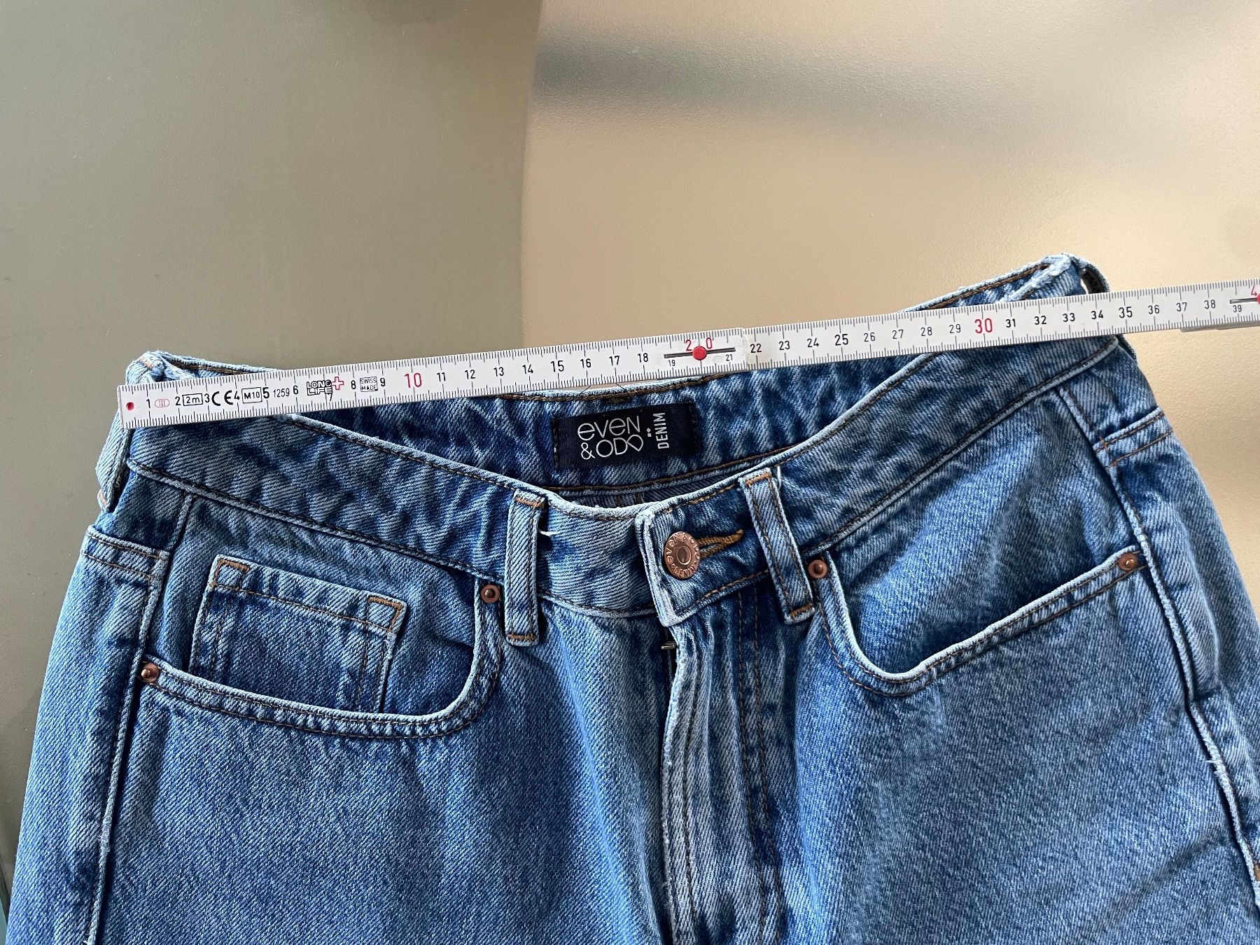 Jeans: Even&Odd blaue Jeans, Grösse 36/38 – Gebraucht aus Volketswil von yar_c9dx 6