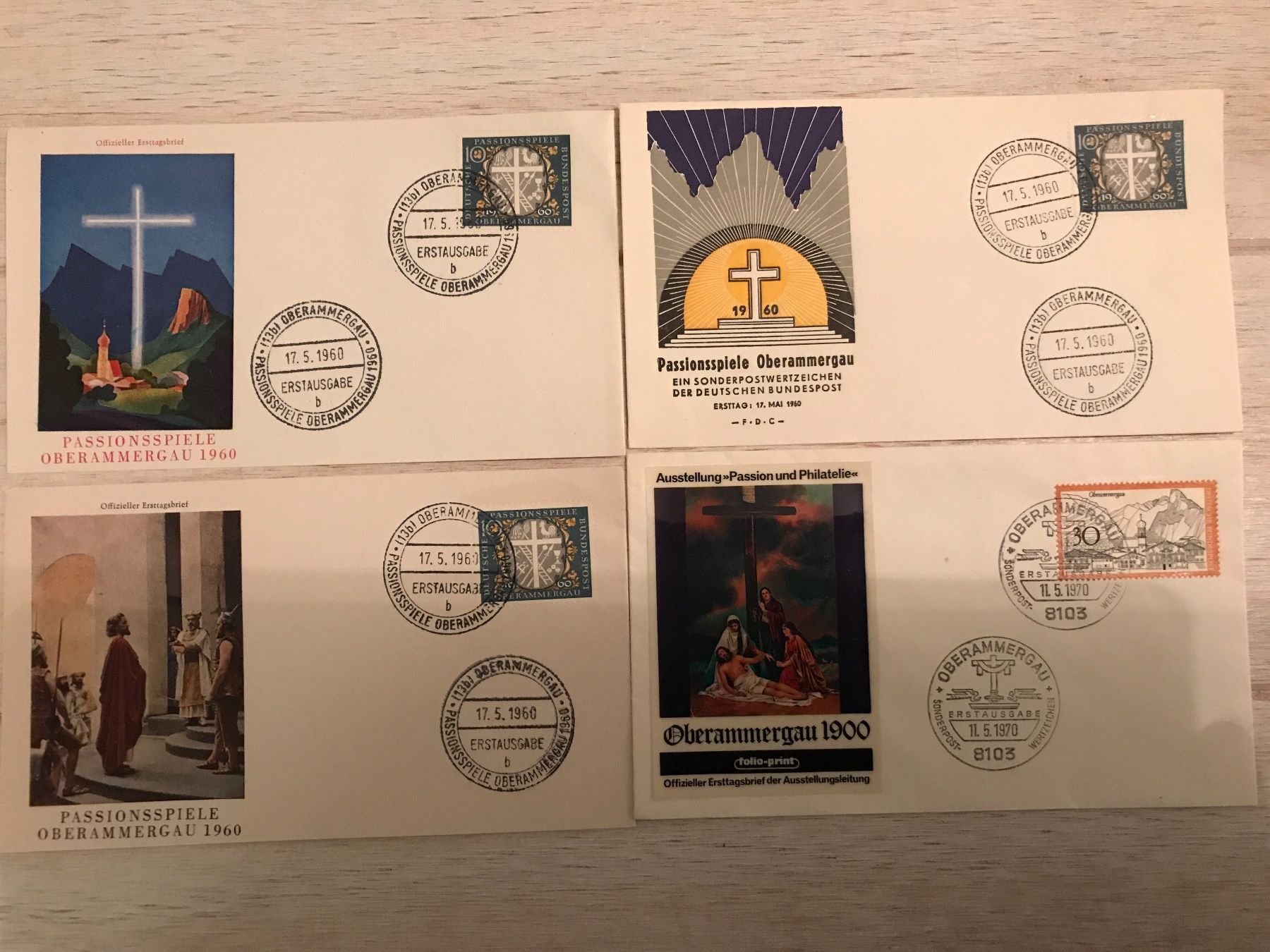 Alle Briefmarken: 100 FDC Deutschland (800-27) – Gebraucht aus St.Gallen von Bigdisch