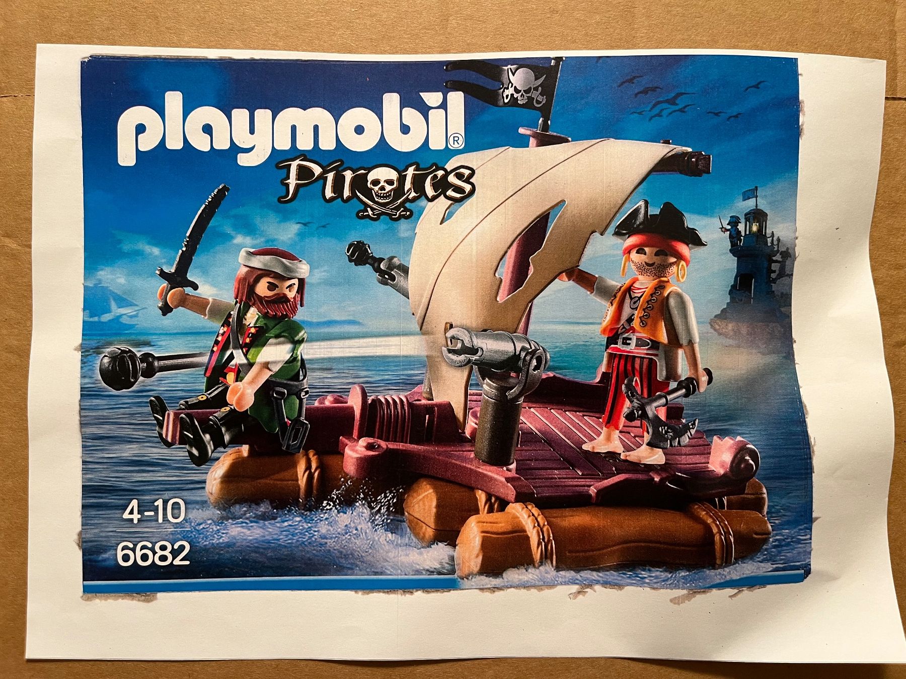 Playmobil Giocattoli: Playmobil 6682 Piratenfloss – Usato da Wangen b. Olten venduto da Bruderfrank 1