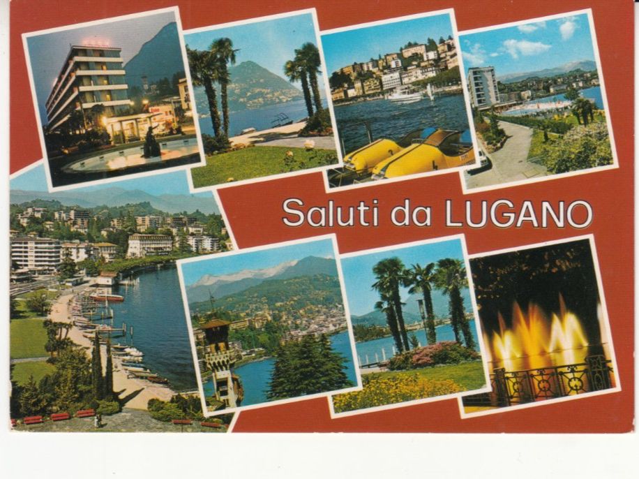 Cartoline postali: Lugano 1991 – Usato da Bürglen TG venduto da StampGraf