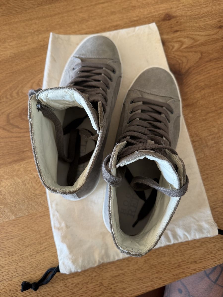 Hogan Scarpe da donna: Hogan Rebel grey suede high top trainers – Nuovo (secondo la descrizione) da Jona venduto da Dearr 5