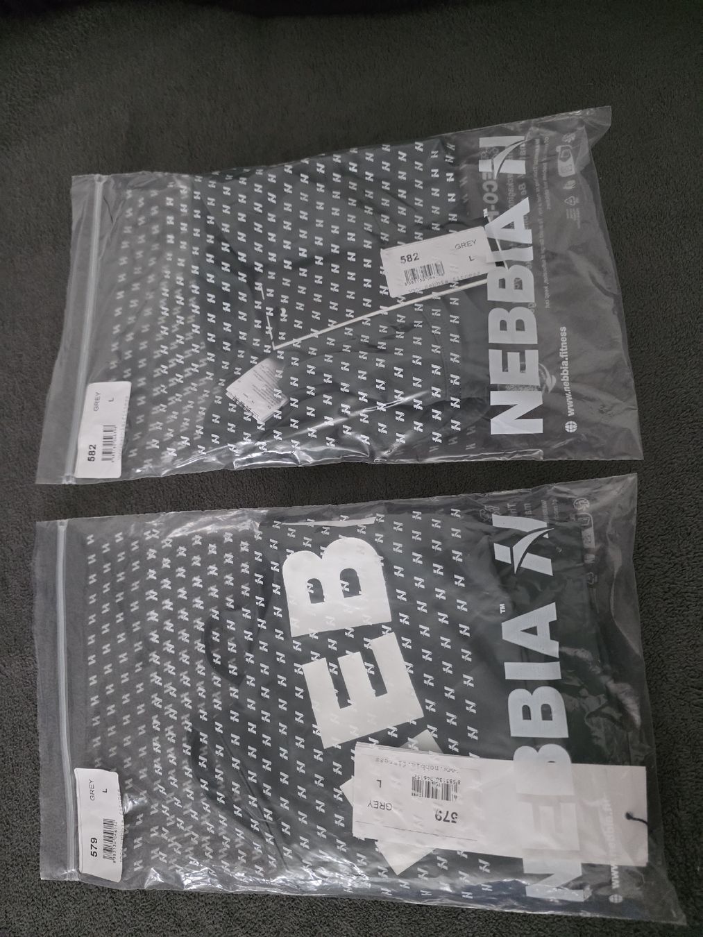 Tops: NEBBIA TOP UND KURZE HOSE FARB GREY L – Neu und originalverpackt aus Reitnau von cuorematto01 2