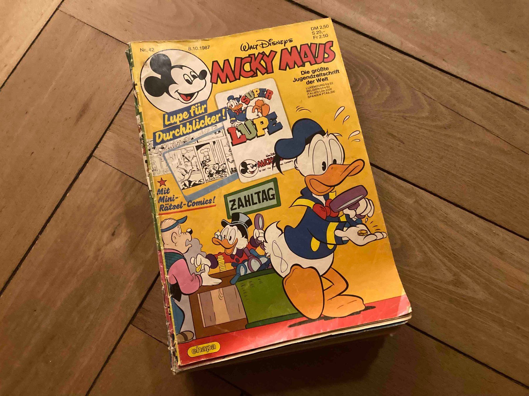 Comics: Micky Maus Hefte, 22 Stk. 1987-1990 – Gebraucht aus Luzern von Needful_Things