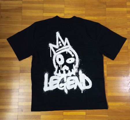 T-Shirt schwarz, Legende aus der USA, Grösse M mit Print neu