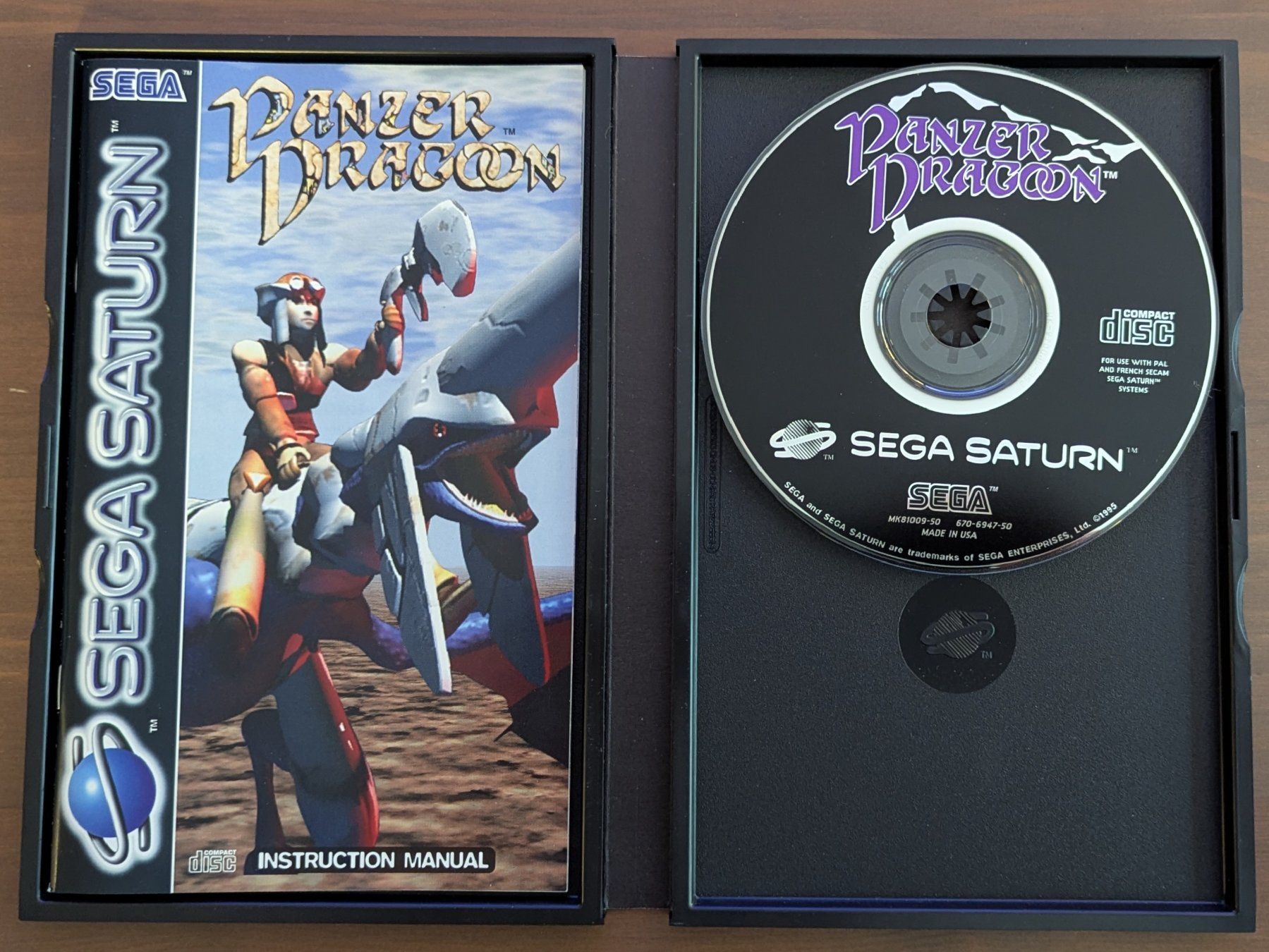 Sega Giochi: Panzer Dragoon ** Sega Saturn ** Komplett – Usato da Zürich venduto da Pordox 2