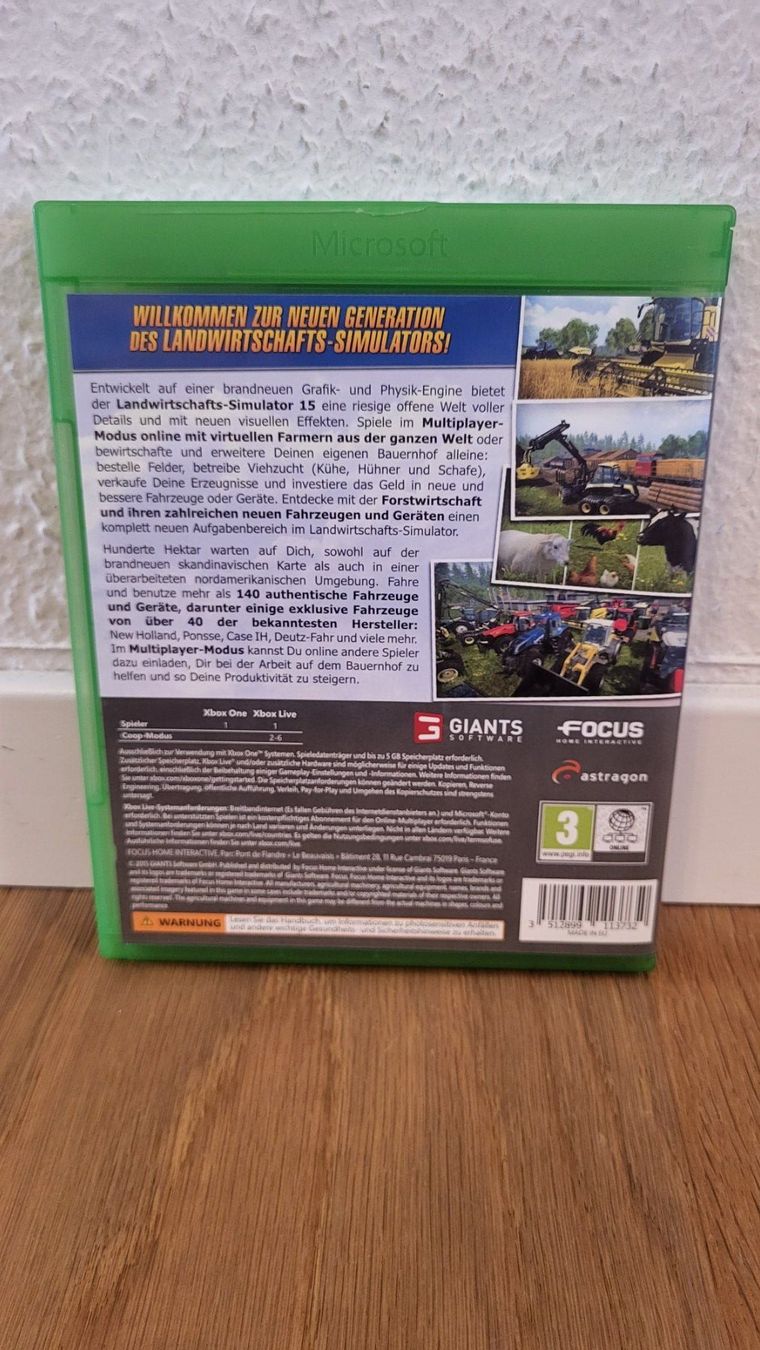 Microsoft Giochi: Xbox One - Landwirtschafts Simulator 15 – Usato da Münsingen venduto da DigitaleSpielecke 1