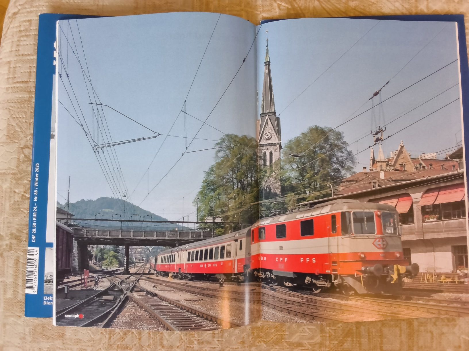Riviste & Magazine: set 4 Eisenbahn-Hefte Semaphor 2025 – Usato da Hallau venduto da histoiremerveilleuse 7