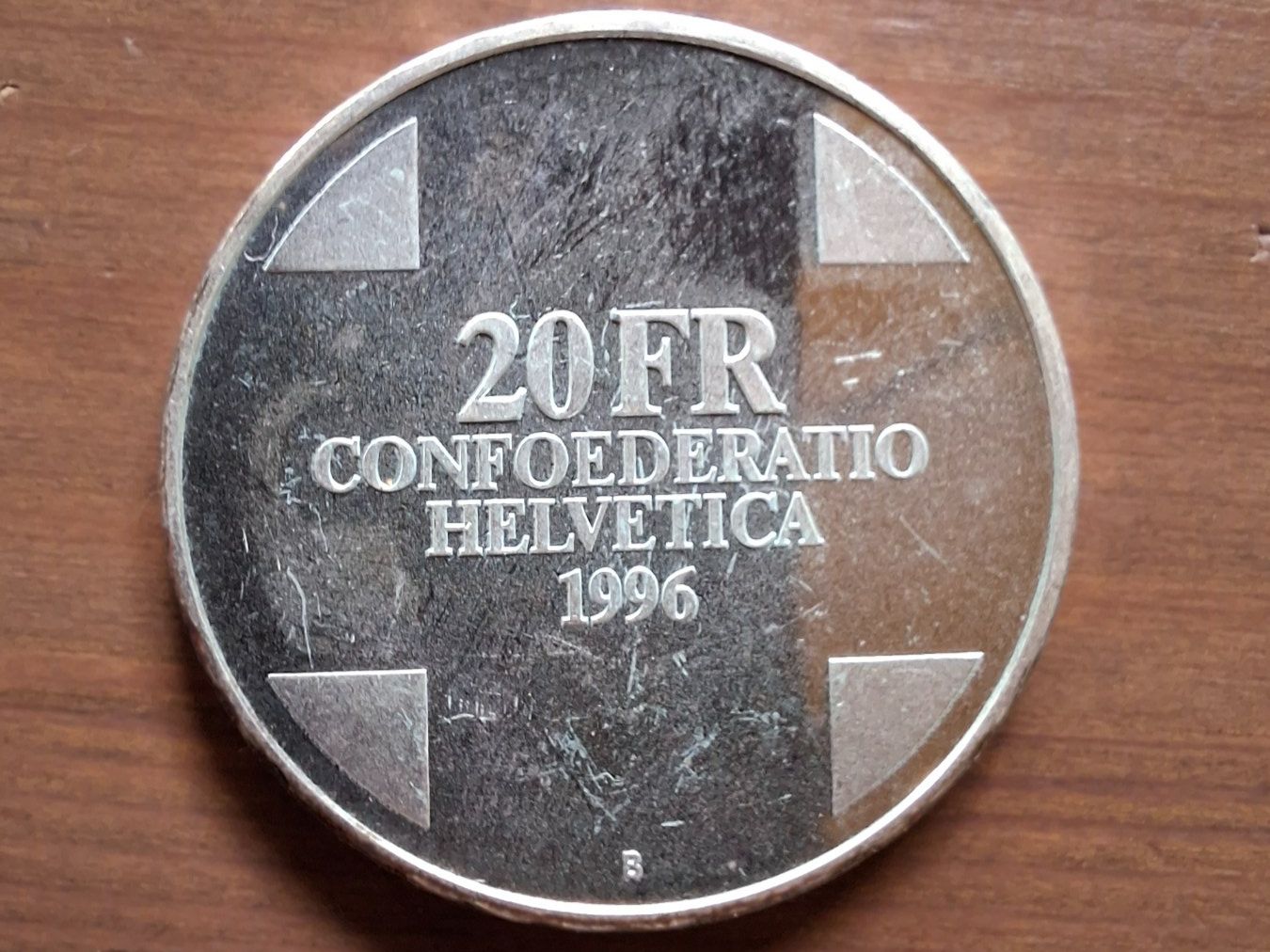 Tutti le monete: 20 CHF - Pièce commémorative 1996 – Usato da St. Ursen venduto da leotti11 1
