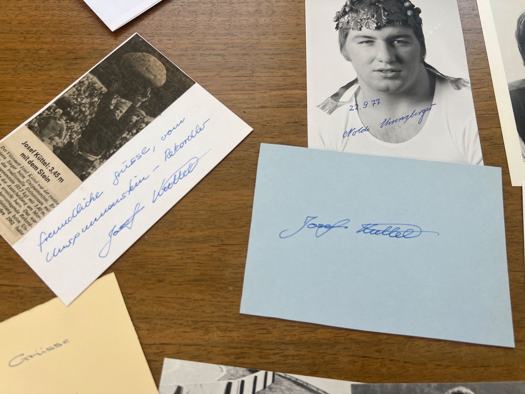 Autografi: Verschiedene Autogramme 313 – Usato da Glattfelden venduto da maa_qcj8 2