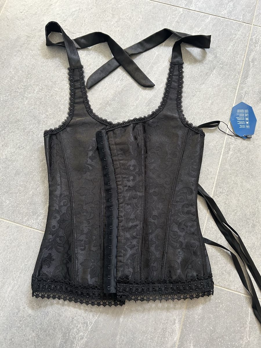 Top: Corset noir neuf – Nuovo e nell'imballaggio originale da Bôle venduto da sev_n85b 1