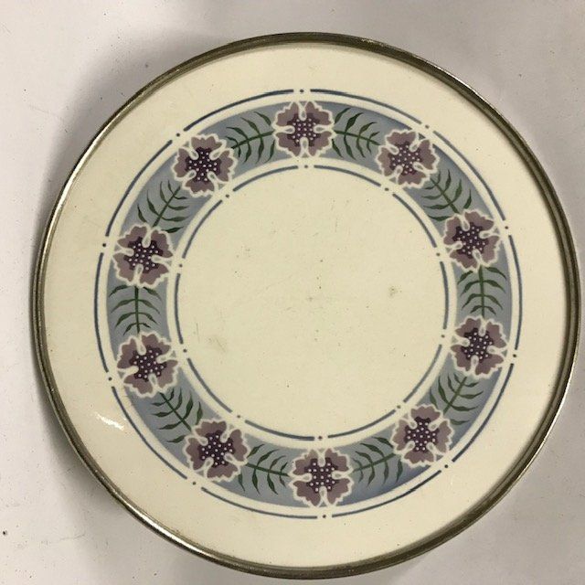Piatti di portata: Torten- od. Kuchenplatte mit Blumenmuster 30er – Usato da Zürich venduto da gigimai67