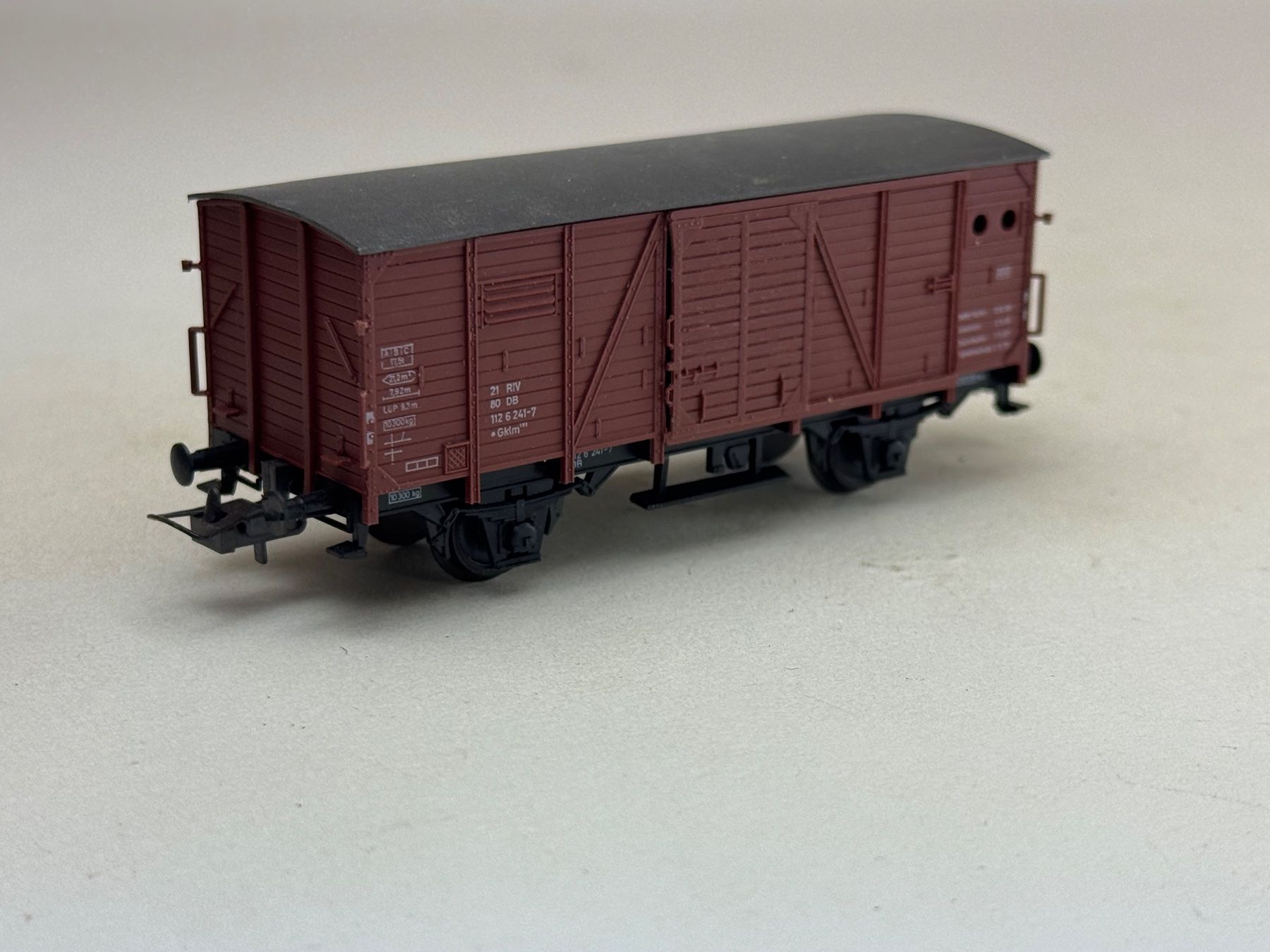 Trains électriques: EB- gedeckter Güterwagen DB – D'occasion à Elm par Wikmtz