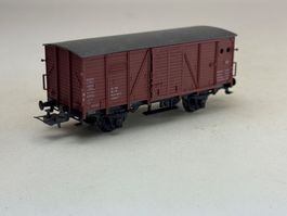 EB- gedeckter Güterwagen DB