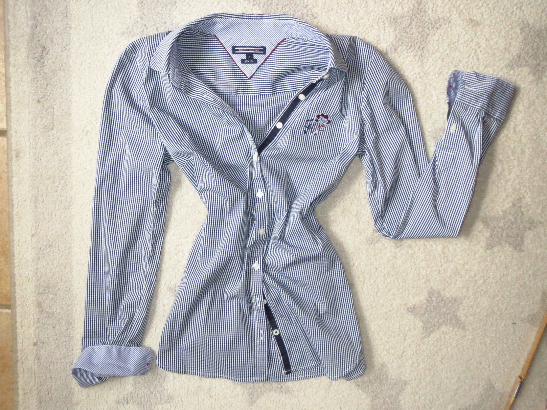 Tommy Hilfiger Camicette: NEUE TOMMY HILFIGER Damen Bluse Gr 6 – Usato da Kiental venduto da Anna8702 1