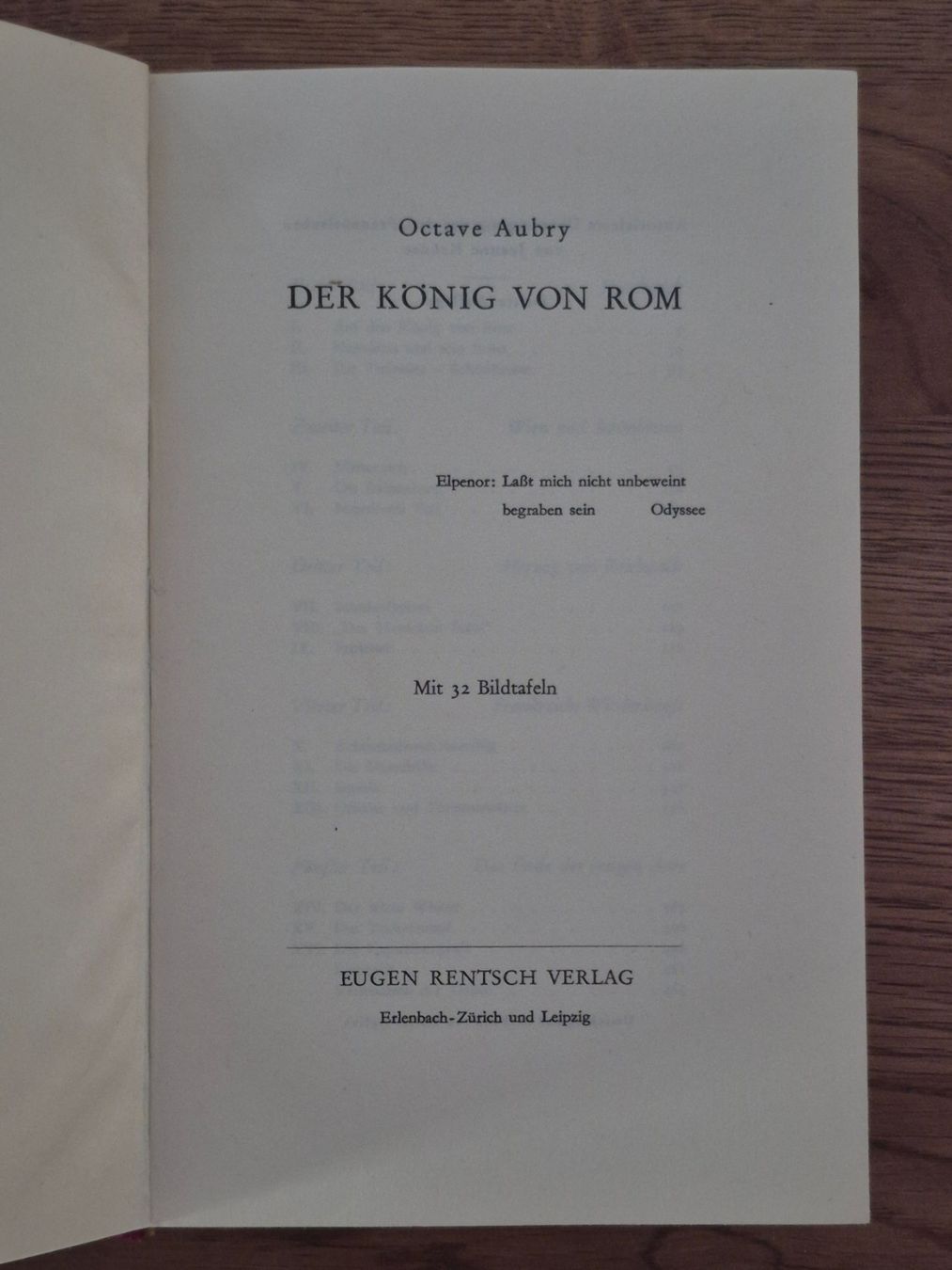 Livres: Der König von Rom – D'occasion à Balsthal par Jamamoegg 1