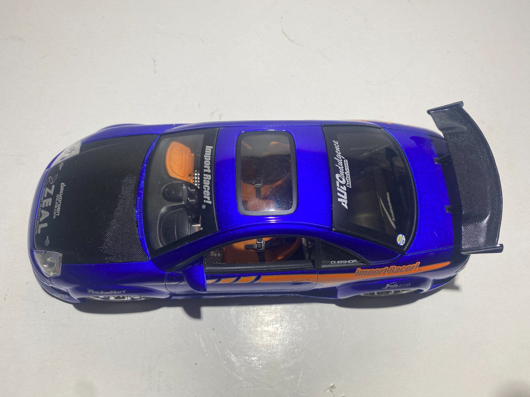 Jada Toys Modellini d'auto: Mitsubishi ECLIPSE 1:18 Import Racer by JADA TOYS 2003 – Usato da Bern venduto da ToysPlusVintage 5