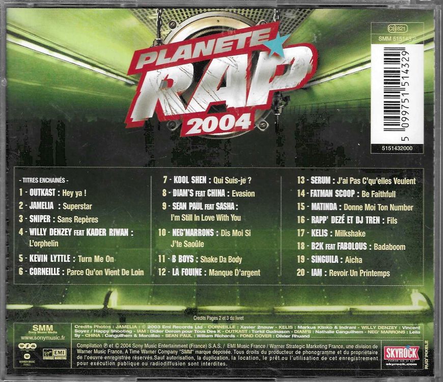 Planète rap 2004 2