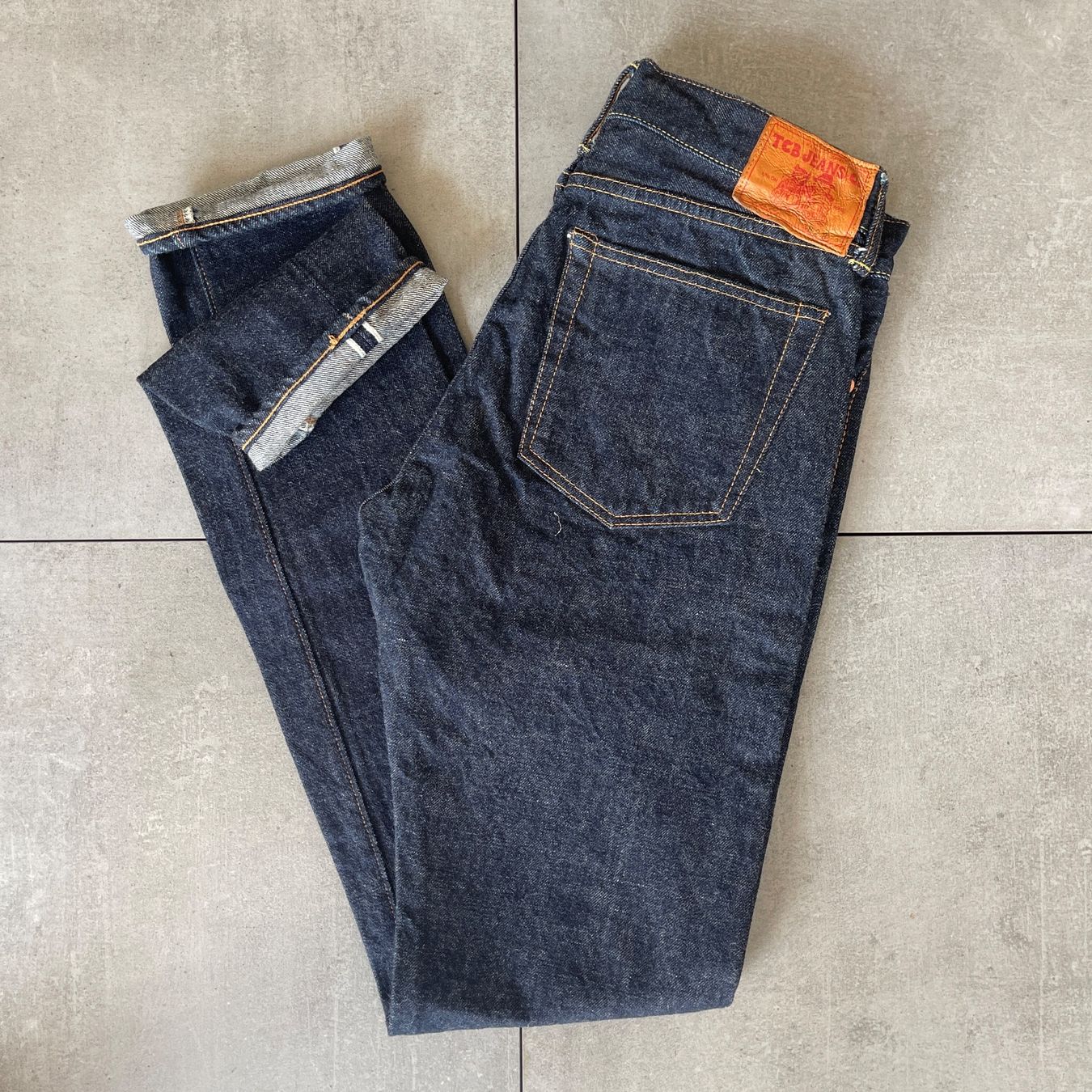 Jeans: TCB Japanese Raw Selvedge Jeans – Usato da Bern venduto da shoprestoredvintage